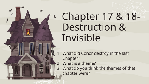 A Monster Calls - Chapter 17 and 18