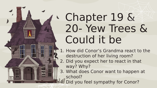 A Monster Calls - Chapter 19 and 20