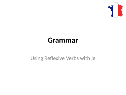 Studio 3 (Vert) - Module 4 - C'est indispensable - Grammar - Reflexive verbs