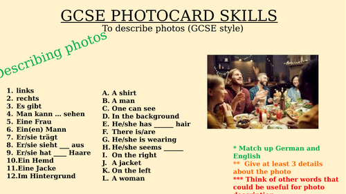 NEW AQA German GCSE 2026 - photo description