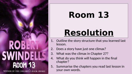 Room 13 - Resolution: Chapter 28