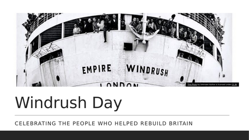 Windrush Day Assembly PowerPoint | KS1 & KS2 | Empire Windrush & Diversity Celebration