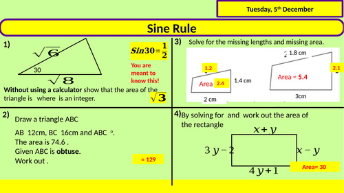 Sine Rule
