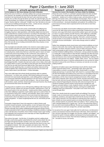 Paper 2 Question 5 2025 Model Answers