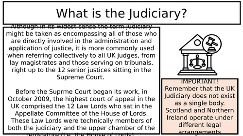 Composition of the Judiciary