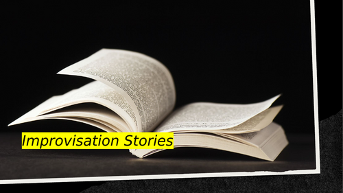 Storytelling game- picture prompts for impromptu storytelling