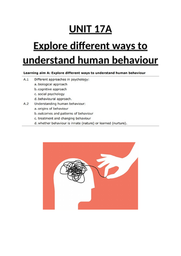 LV2 Science UNIT 17A Pass Booklet