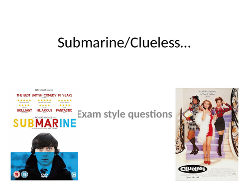 WJEC AS level media Section C  - possible exam questions