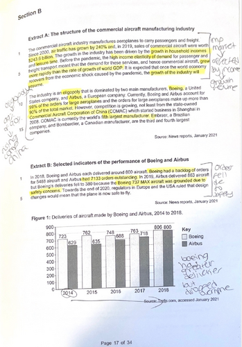 A-Level Economics Paper 3 Model Answers