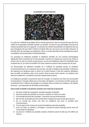GCSE French (Higher) - Module 1 - Page 9 - Ma vie en ligne