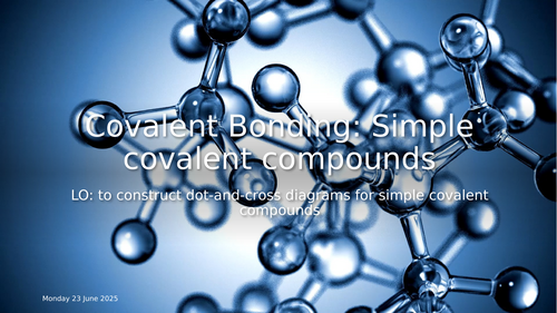 Edexcel IGCSE Chemistry Simple Covalent Bonding