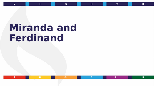 Ferdinand and Miranda Message in A Bottle