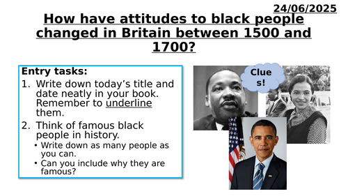 Race and Racism 1500-1700