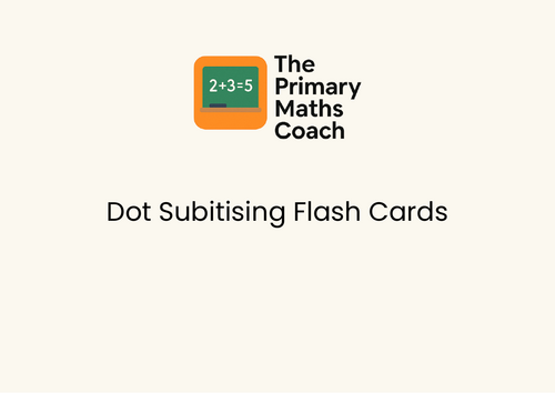 Subitising Dot Cards – EYFS & KS1 Number Recognition Resource