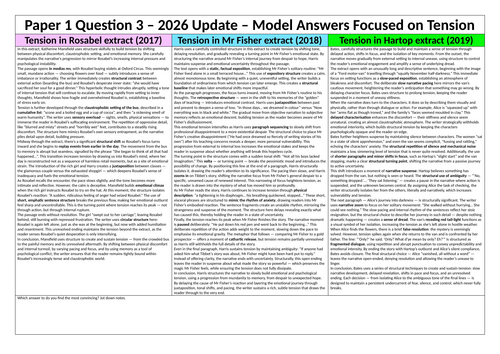 Paper 1 Question 3 2026 ready on tension