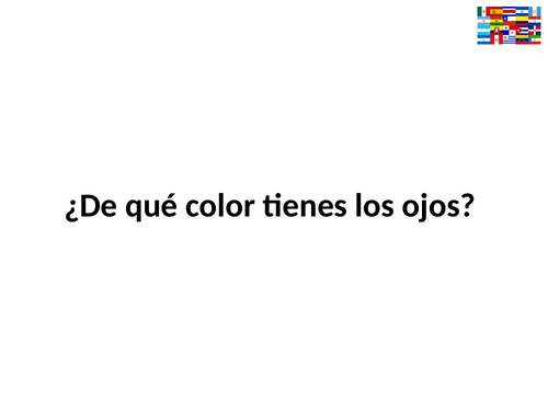 Viva 1 - Module 4 - ¿De qué color tienes los ojos?