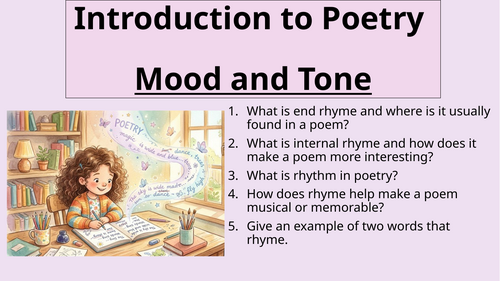 Introduction to Poetry - Mood and Tone