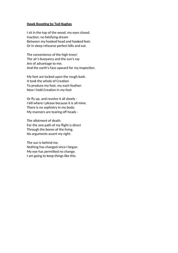 Introduction to Poetry - Animal Poetry
