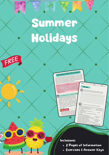 Summer Holidays: Global Traditions and Cultural Differences