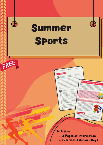 Summer Sports: Surfing, Volleyball, Outdoor Activities