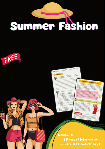 Summer Fashion: Clothing – Accessories – Style Trends