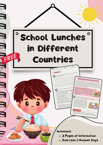 School Lunches: Global Food and Culture