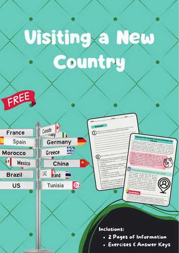 Visiting a New Country: Travel and Culture