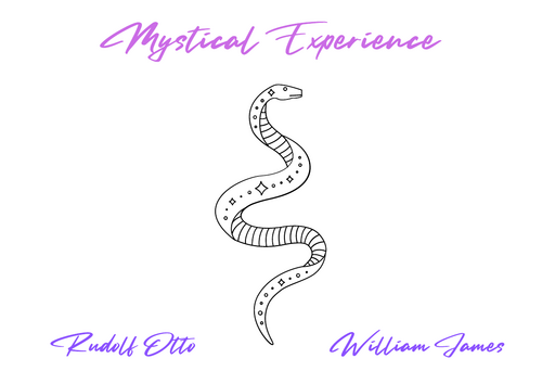 A-Level RS: Mystical Experience Crib Sheet - Eduqas Philosophy