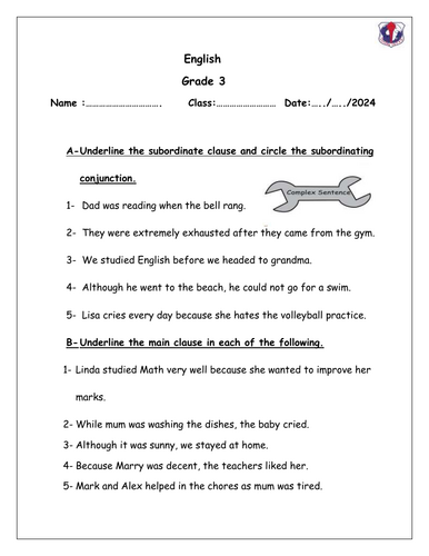 Complex sentences