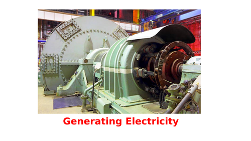 Generating electricity