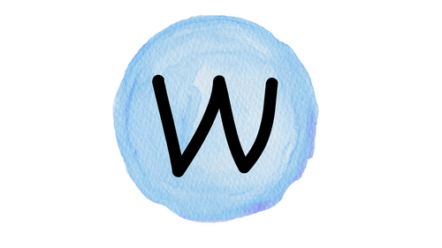 Water Area Lettering
