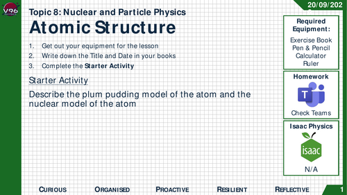 Edexcel A Level Physics - Particle Physics (Whole Unit)