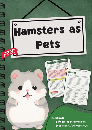 Hamsters as Pets – Care, Food, Cage Tips
