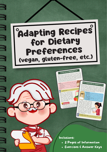 Adapting Recipes: Vegan, Gluten-Free, Dairy-Free Swaps