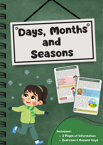 Days, Months & Seasons: Time Words in English