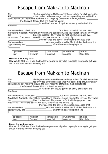Escape from Mecca Y7 Islam