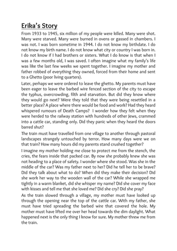 Remembering the Holocaust - intro lesson Y7