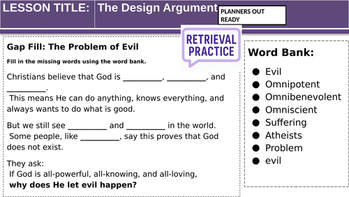 The Design Argument Y8