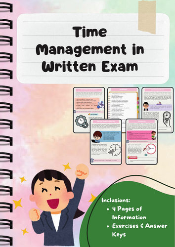 Written Exam Time Structure and Strategy