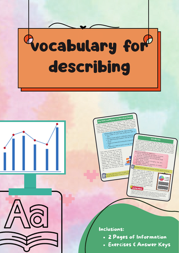 Vocabulary for Charts and Visual Descriptions