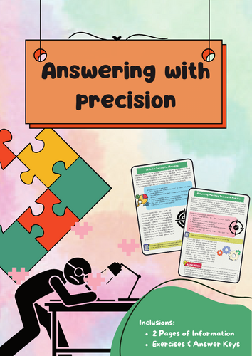 Matching Tasks in Exams – Strategies and Precision