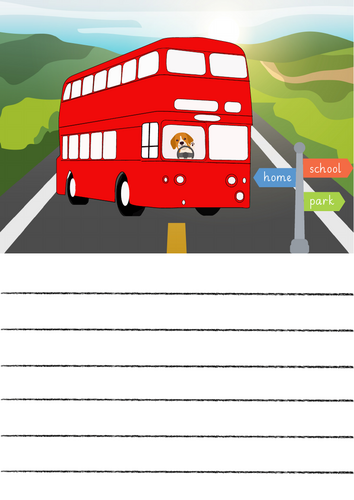 Transportation Writing EYFS