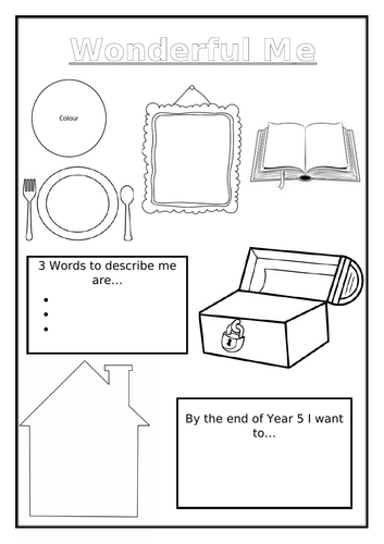 Wonderful Me Transition Task