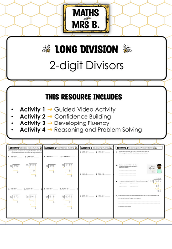 Long Division | 2-digit Divisors | Maths with Mrs B.