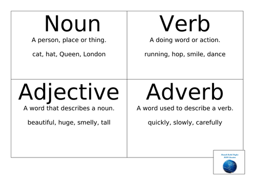 Word Class Game