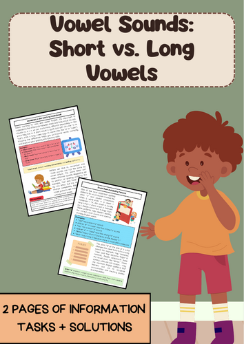 Vowel Sounds: Short vs. Long Vowels Rules
