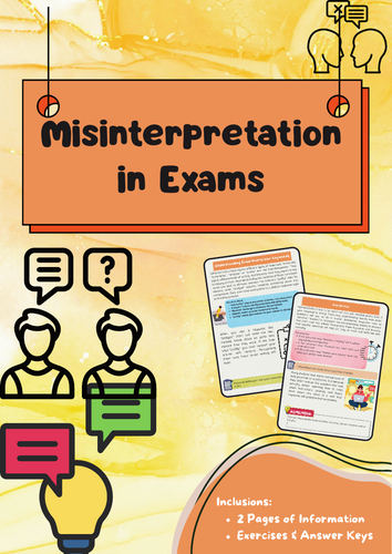 Task Instructions: Avoiding Exam Misinterpretation