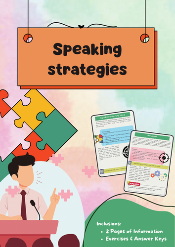 Speaking: Strategies for Forgotten Vocabulary