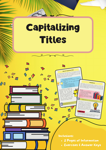 Capitalization Rules: Titles of Books and Films