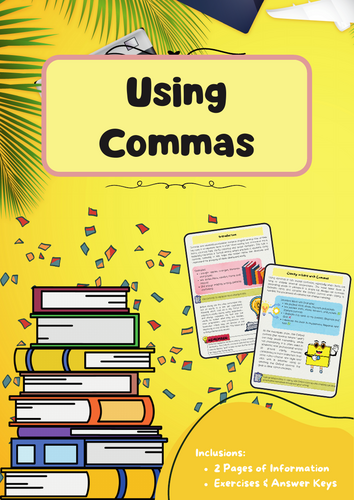 Using Commas in English Lists